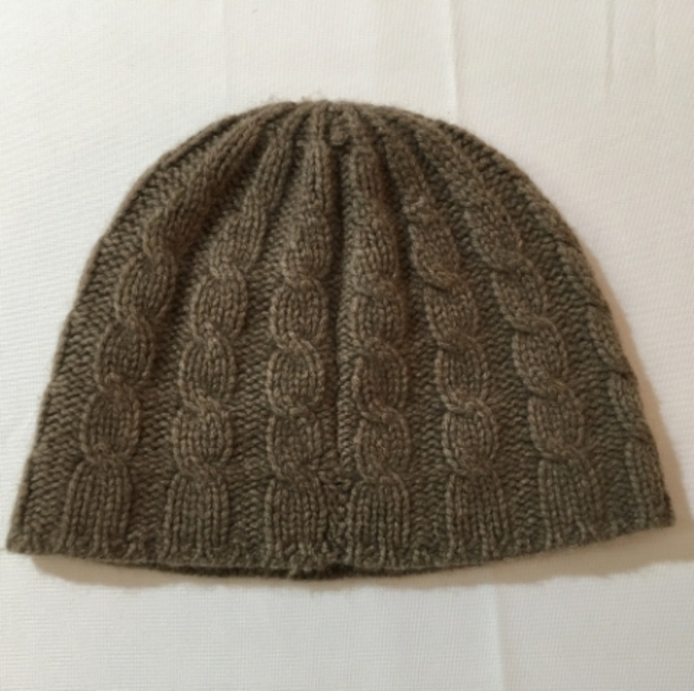 Brown beanie